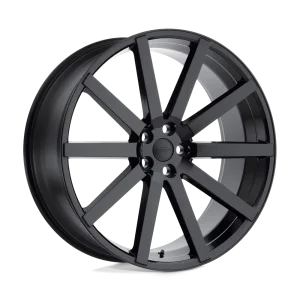 Redbourne Wheels – KENSINGTON – Black – 24″x10″ 35mm – All weather Wheels – 2410KEN355120B72